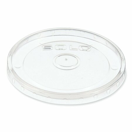 SOLO Polypropylene Vented Food Container Lids for 6 to 8 oz Food Containers, Clear, Plastic, 1000PK LVP508-0100